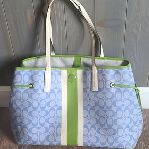 COACH Leather Authentic Large Bag